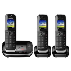 Panasonic KXTGJ323EB Trio Handset Cordless Phone