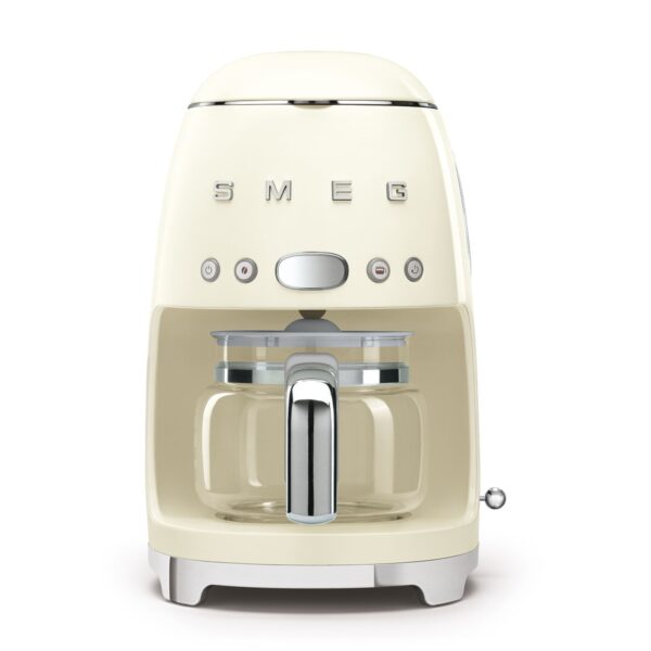 Smeg DCF02CRU Retro Design Drip Filter Coffee Machine Cream