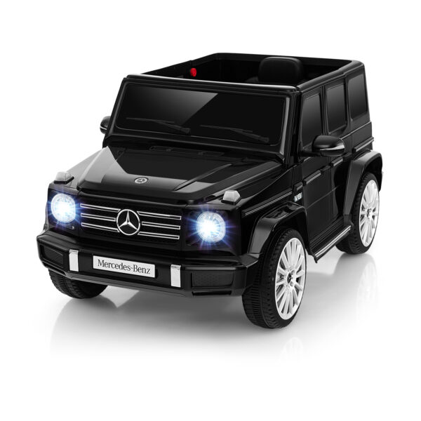 12V Licensed Mercedes-Benz Kids Ride-on Car with Remote Control-Black