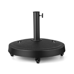 23kg Outdoor Umbrella Base with Wheels and Handles