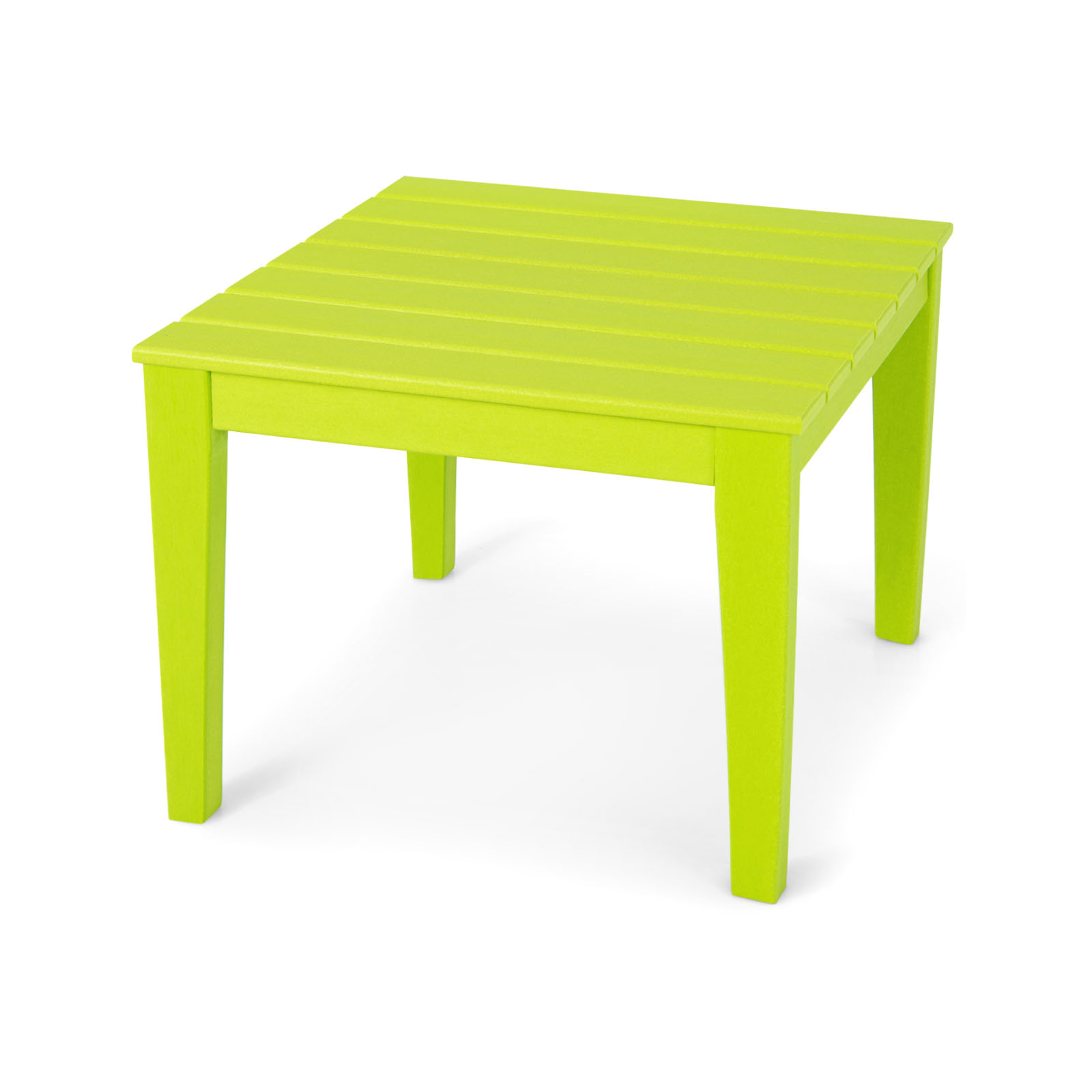 64.5 x 64.5 cm HDPE Square Kids Table for Reading Drawing Dining-Green