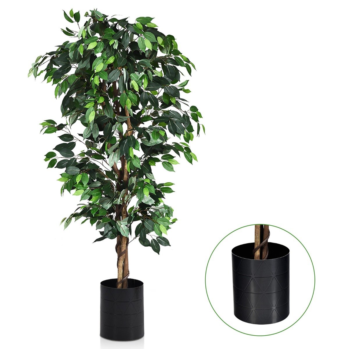 180cm Artificial Tree with Nursery Pot