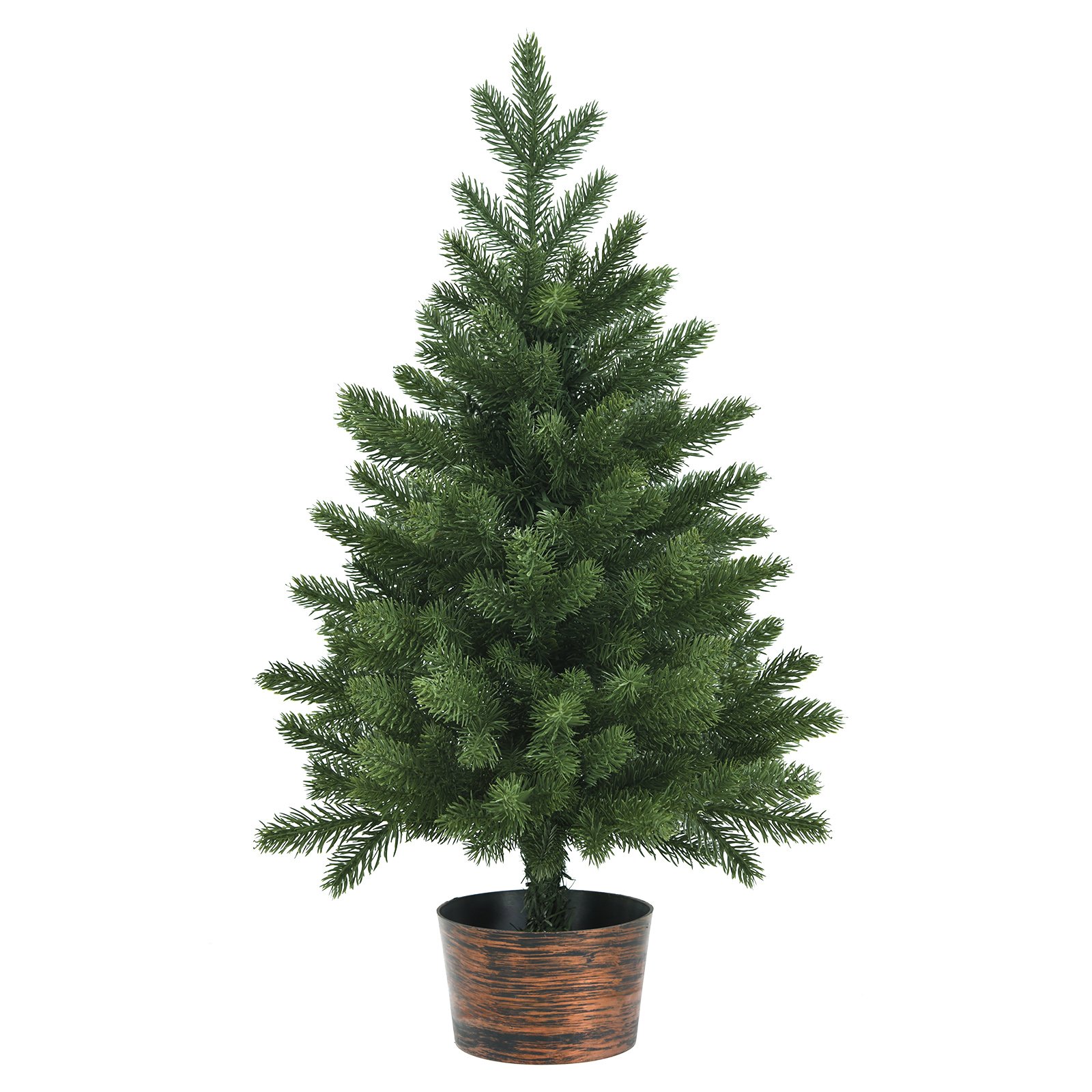 60cm Tabletop Artificial Christmas Tree Mini-Sized Decoration for Christmas