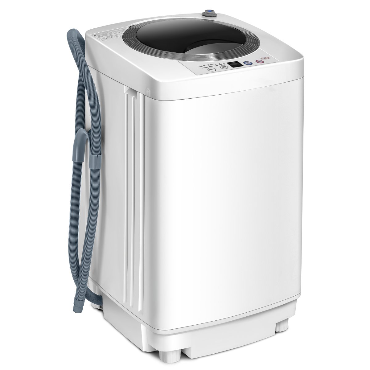 Full-Automatic Portable Washer with 6 Programs and 3 Water Level