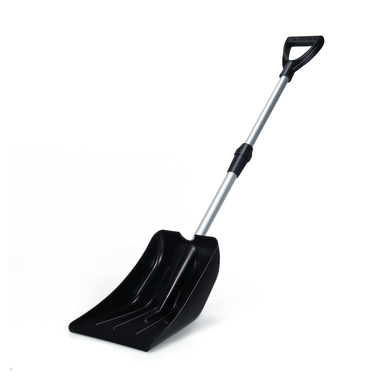 Lightweight Aluminum Snow Shovel with D-shaped Handle