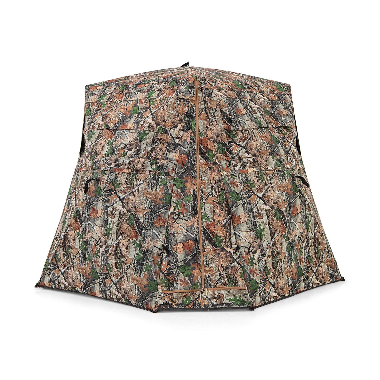 360° One Way See Through Ground Blind Hunting Blind for 2-3 People