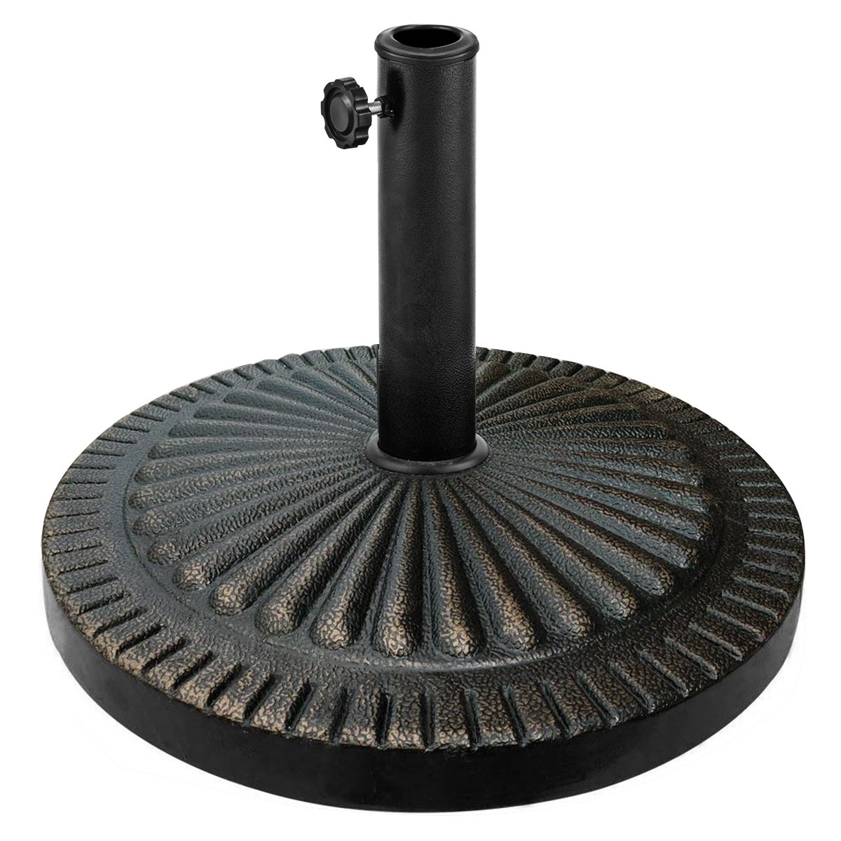 Patio Umbrella Base Stand with Tightening Knob