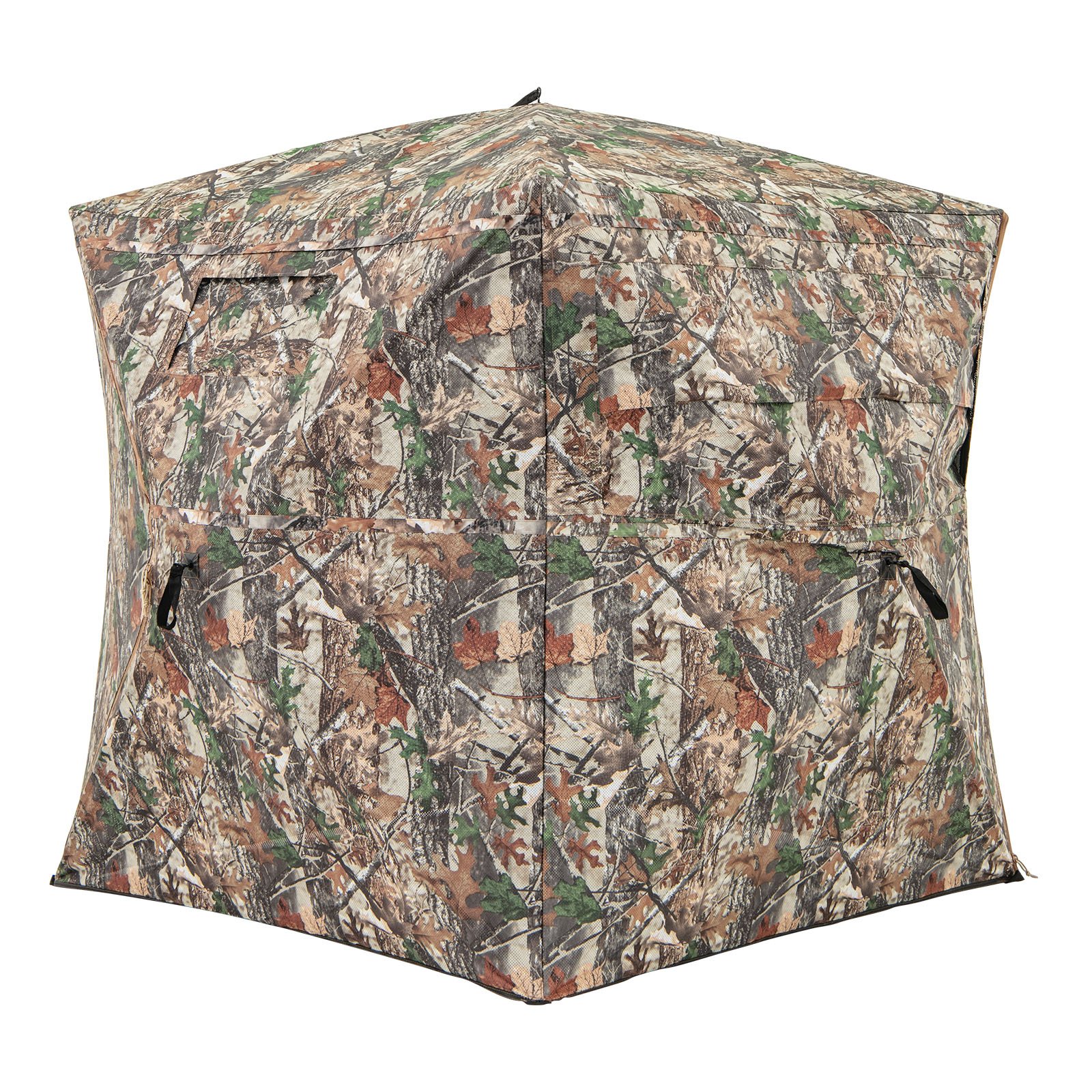 Pop-up Hunting Blind 360-Degree One Way See Through Ground Blind