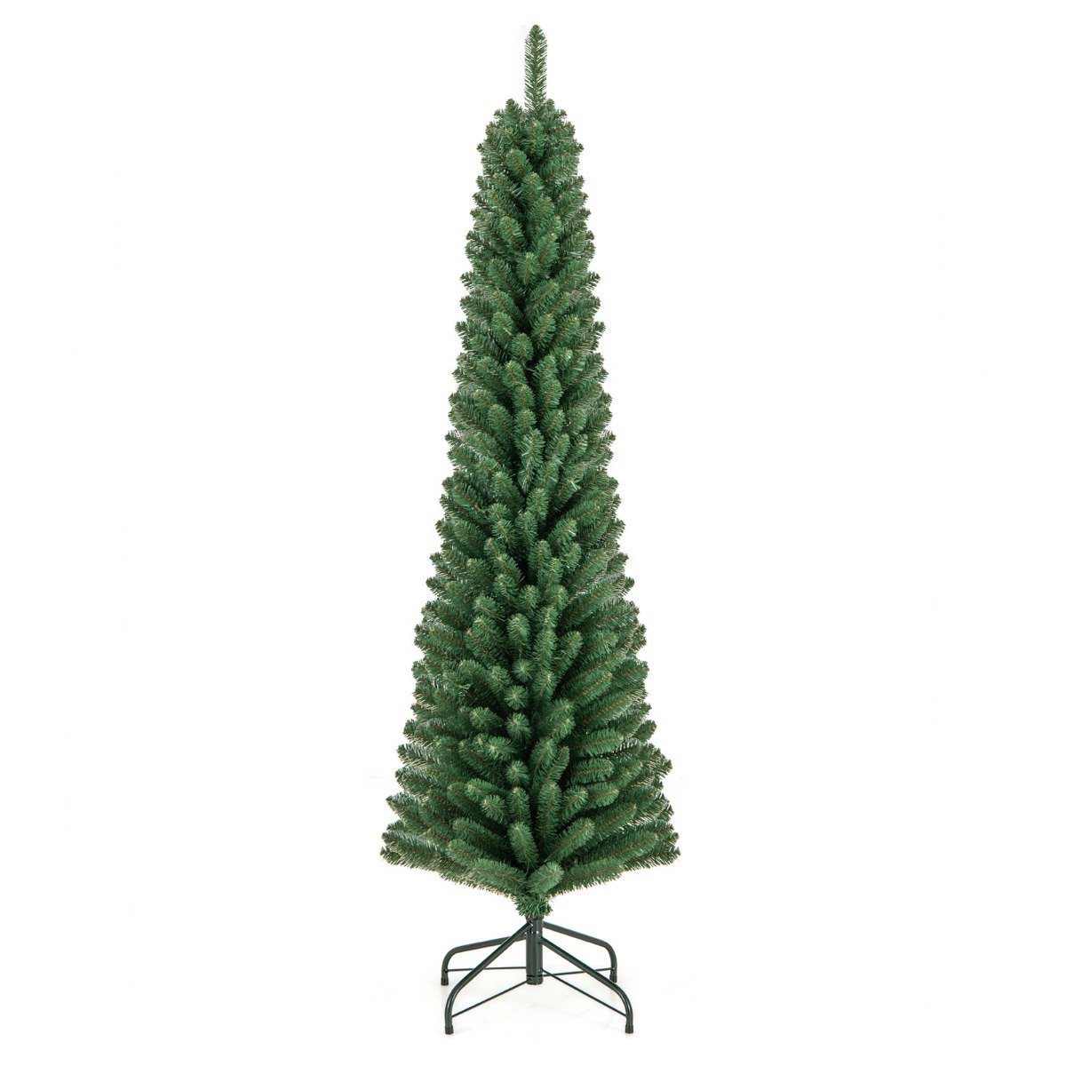 Pre-Lit Artificial Christmas Tree with Quick Shape Technology and  Lush Branch Tips-6FT