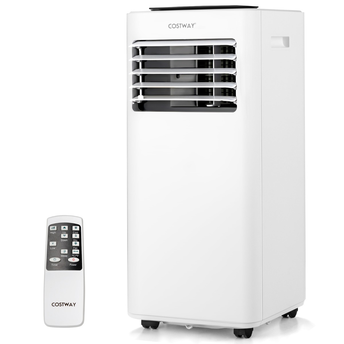 7000/9000 BTU 4-in-1 Portable AC Unit with Remote and App Control-9000 BTU