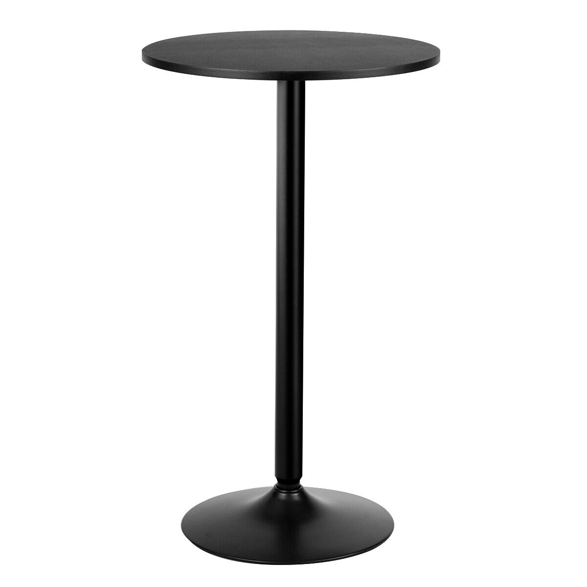 Modern Bar Table with Round Top for Living Room