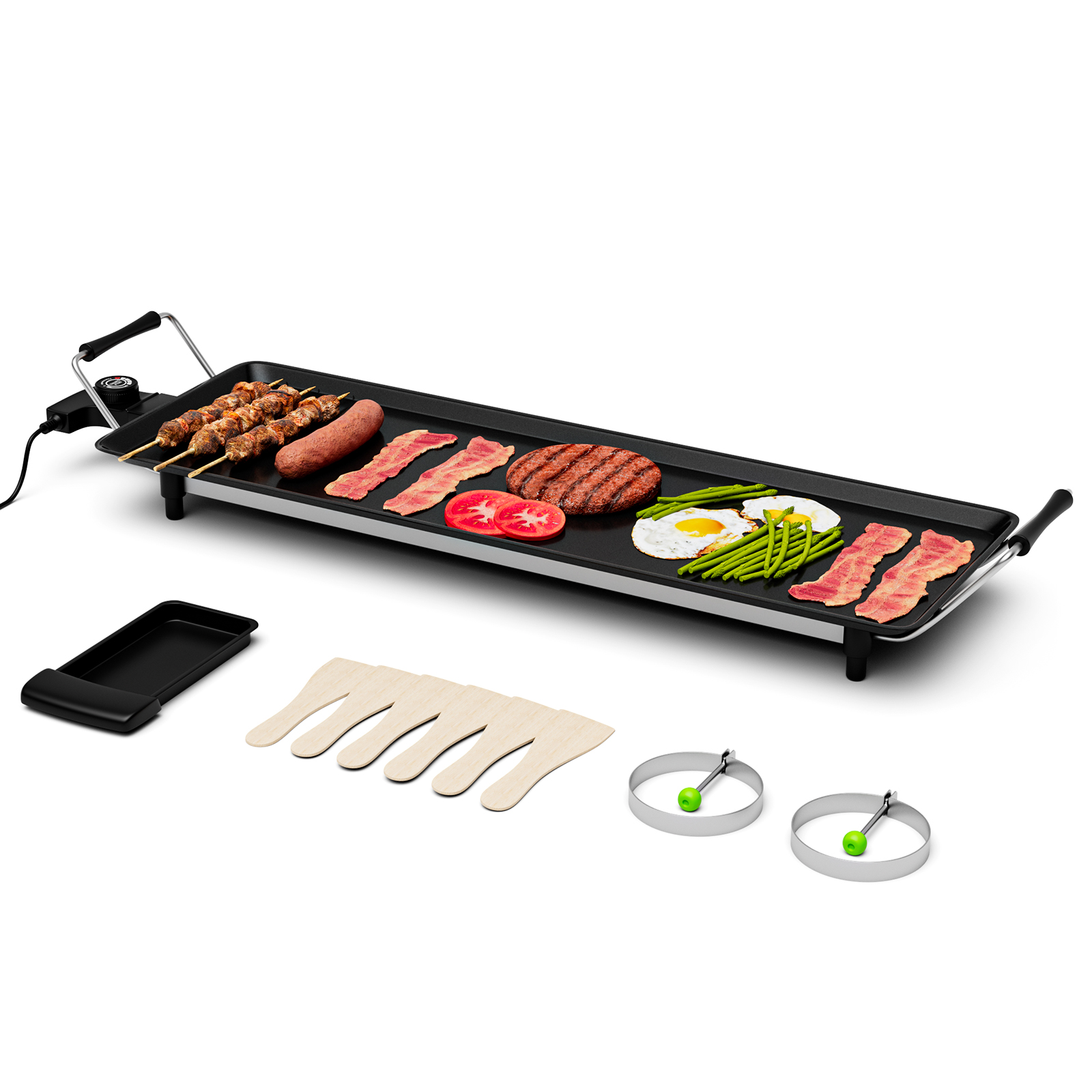 XL 70 x 23cm Electric Teppanyaki Table Griddle